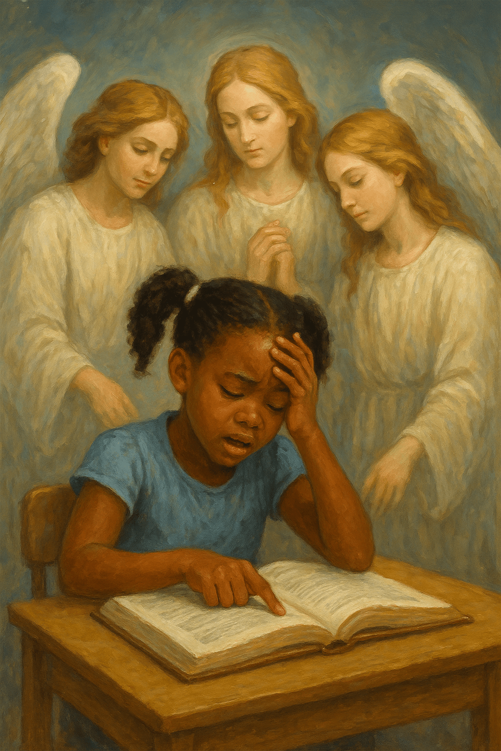 My 3rd Grade Reading Battle and the Truth of Hebrews 1:14: ”We Need&nbsp;Angels”